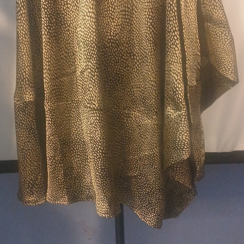New WITH THE TAGS French Tiered SKIRT XS🍁 Silk Like! Polyester - Picture 3 of 7